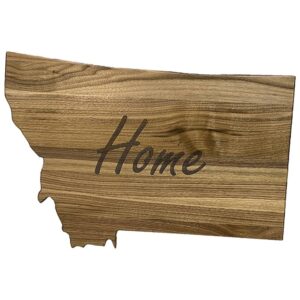 Montana Walnut Home Sign